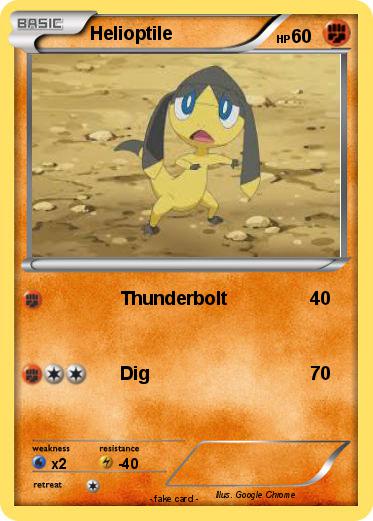 Pokemon Helioptile