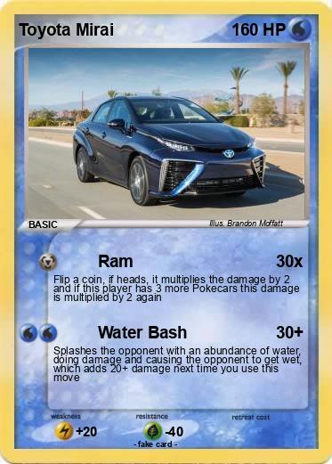 Pokemon Toyota Mirai