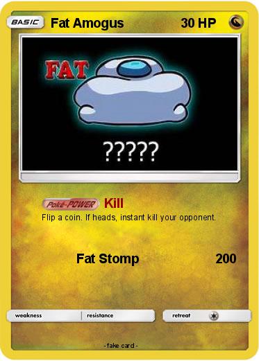 Pokemon Fat Amogus