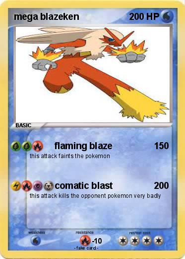 Pokemon mega blazeken