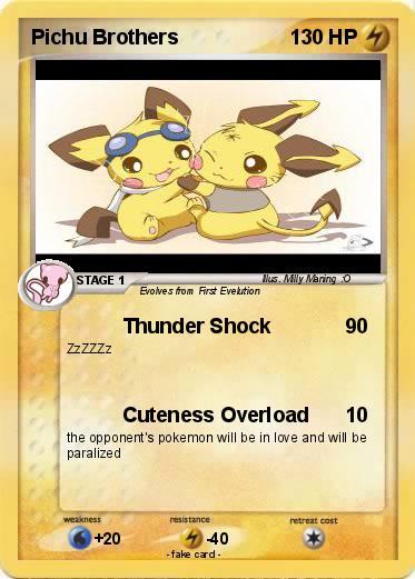 Pokemon Pichu Brothers
