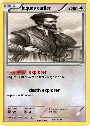 Pokemon jaques cartier