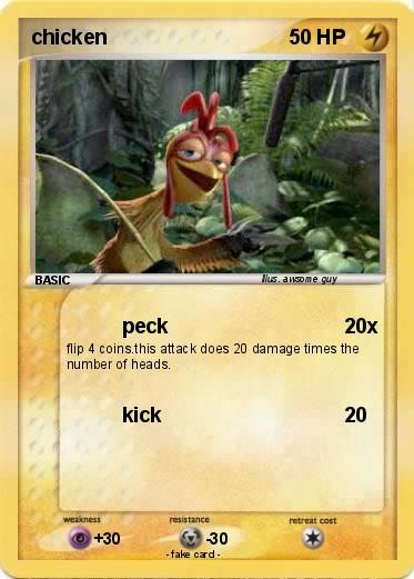 Pokemon chicken