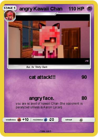 Pokemon angry Kawaii Chan