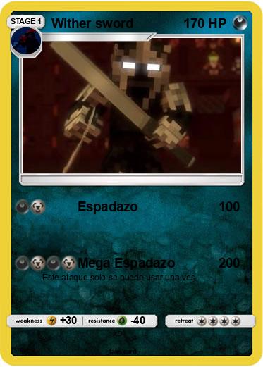 Pokemon Wither sword