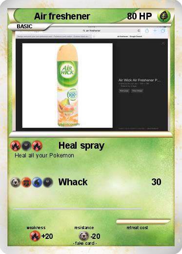 Pokemon Air freshener