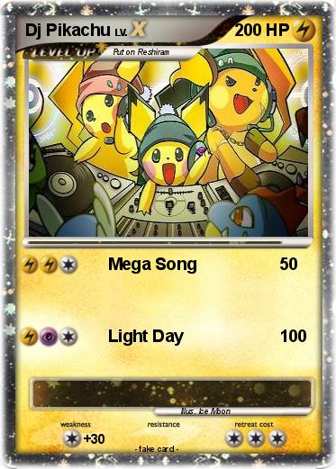 Pokemon Dj Pikachu