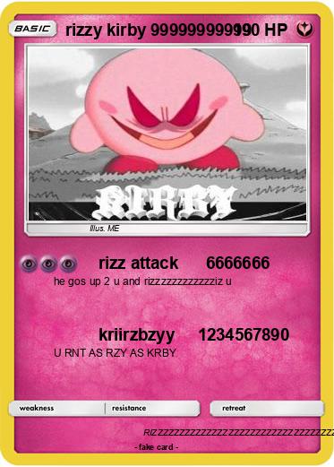 Pokemon rizzy kirby 99999999999