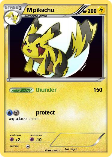 Pokemon M pikachu