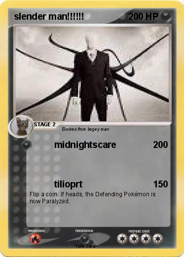 Pokemon slender man!!!!!!