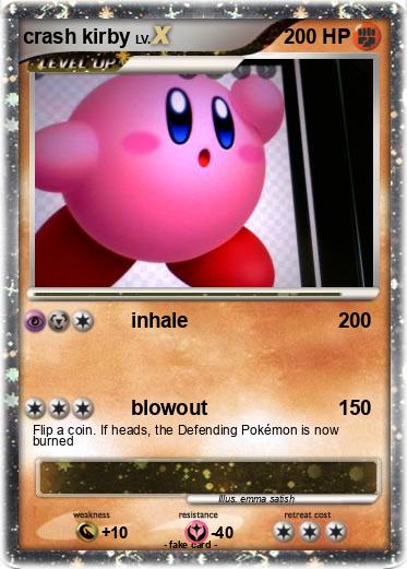 Pokemon crash kirby