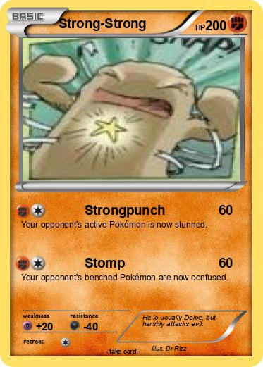 Pokemon Strong-Strong