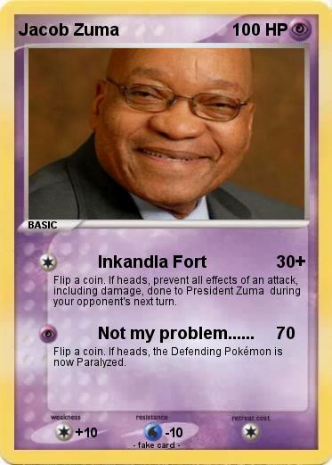 Pokemon Jacob Zuma