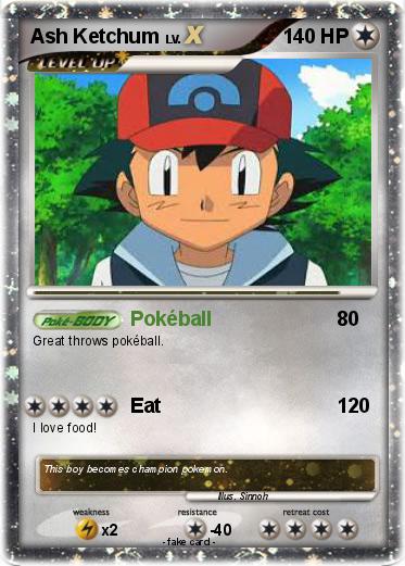 Pokemon Ash Ketchum