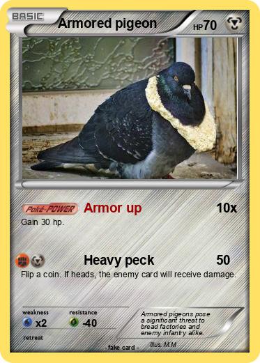Pokemon Armored pigeon