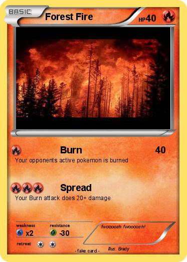 Pokemon Forest Fire