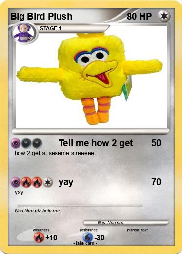 Pokemon Big Bird Plush