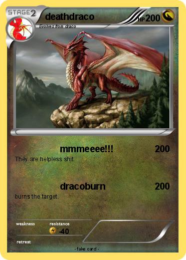 Pokemon deathdraco
