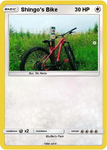 Pokemon Shingo's Bike