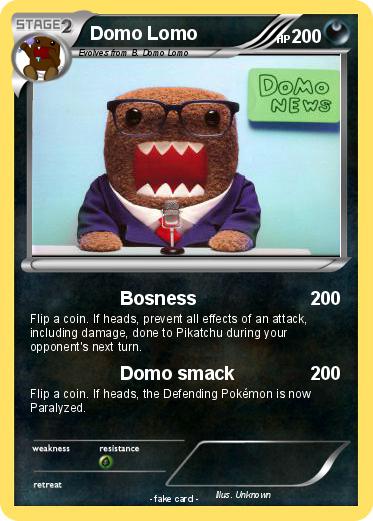 Pokemon Domo Lomo