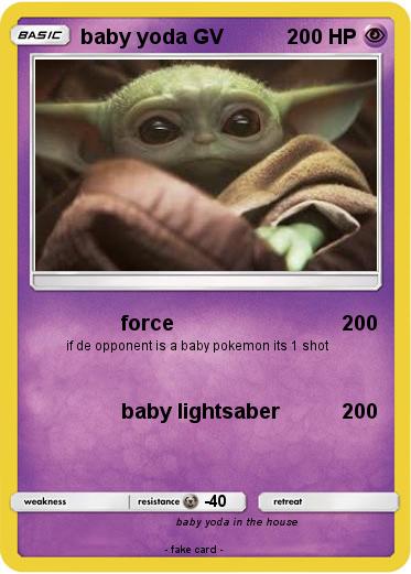 Pokemon baby yoda GV