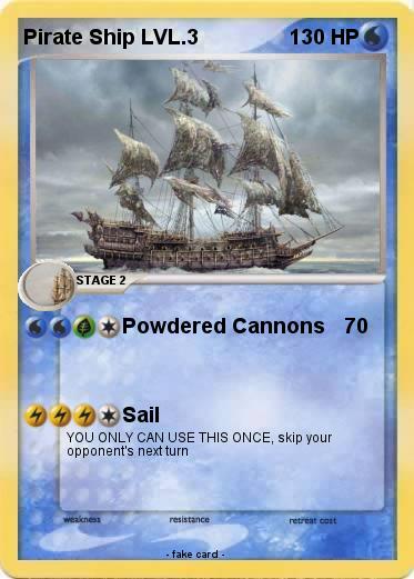 Pokemon Pirate Ship LVL.3