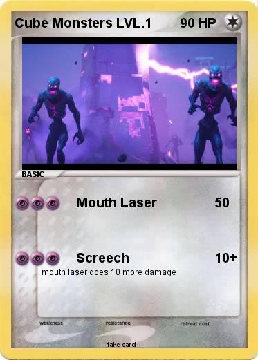 Pokemon Cube Monsters LVL.1