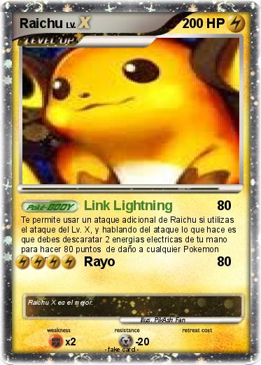 Pokemon Raichu