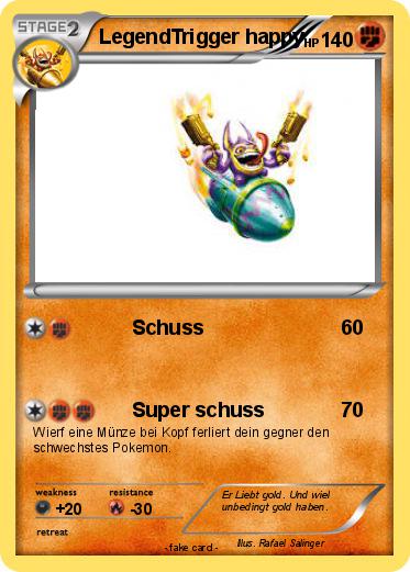 Pokemon LegendTrigger happy