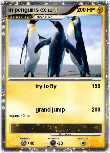 Pokemon m penguins ex