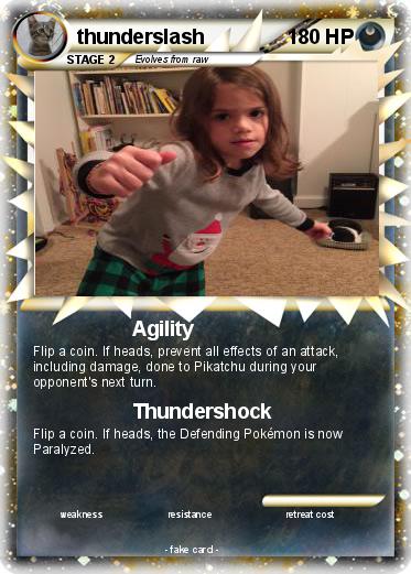 Pokemon thunderslash