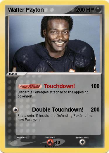 Pokemon Walter Payton