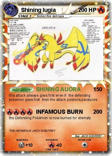 Pokemon Shining lugia