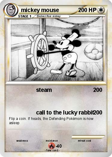 Pokemon mickey mouse
