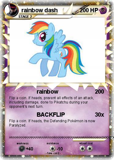 Pokemon rainbow dash