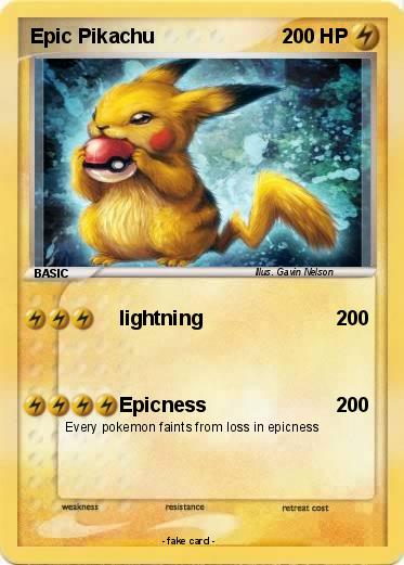 Pokemon Epic Pikachu