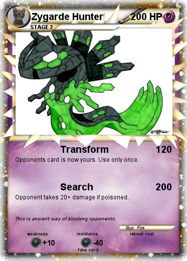 Pokemon Zygarde Hunter