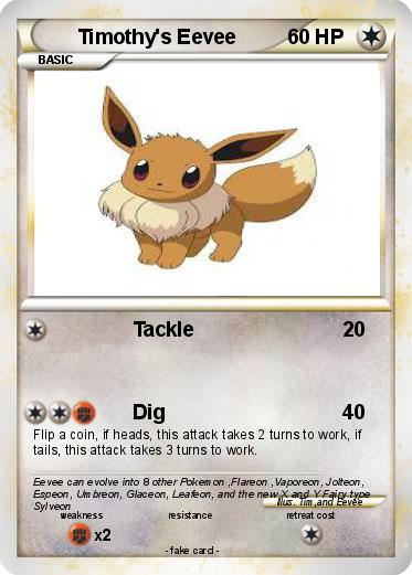 Pokemon Timothy's Eevee