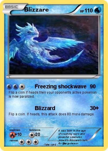 Pokemon Blizzare