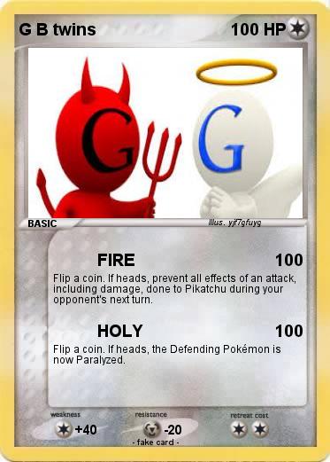 Pokemon G B twins