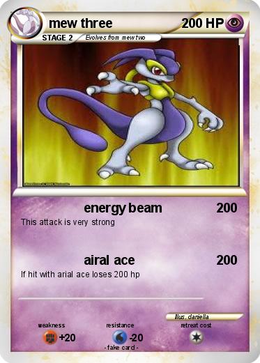 Pokemon mew three
