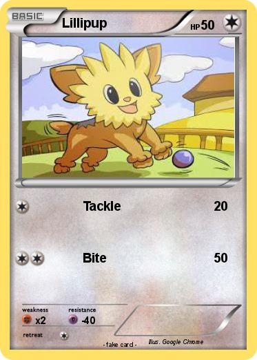 Pokemon Lillipup