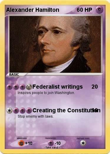 Pokemon Alexander Hamilton