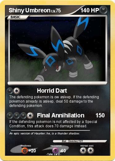Pokemon Shiny Umbreon