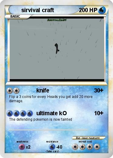 Pokemon sirvival craft