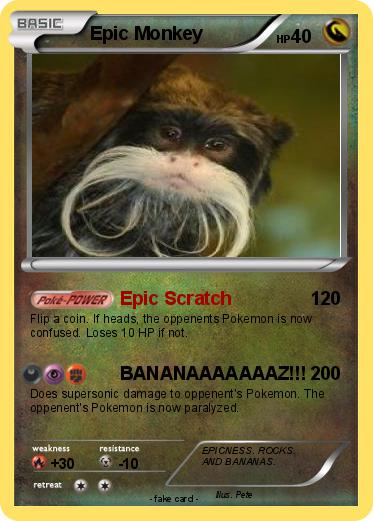 Pokemon Epic Monkey