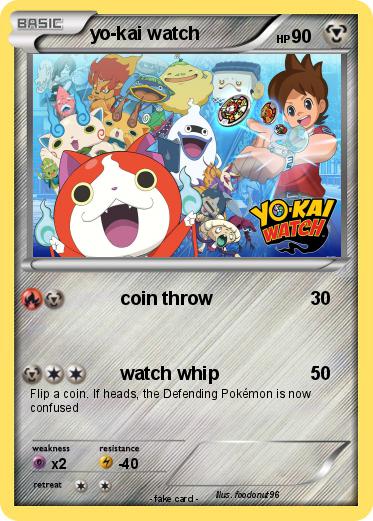 Pokemon yo-kai watch