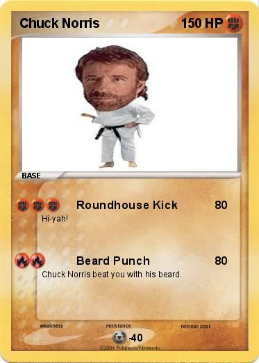 Pokemon Chuck Norris