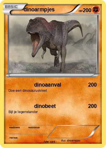 Pokemon dinoarmpjes