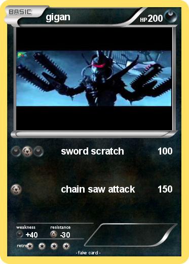 Pokemon gigan
